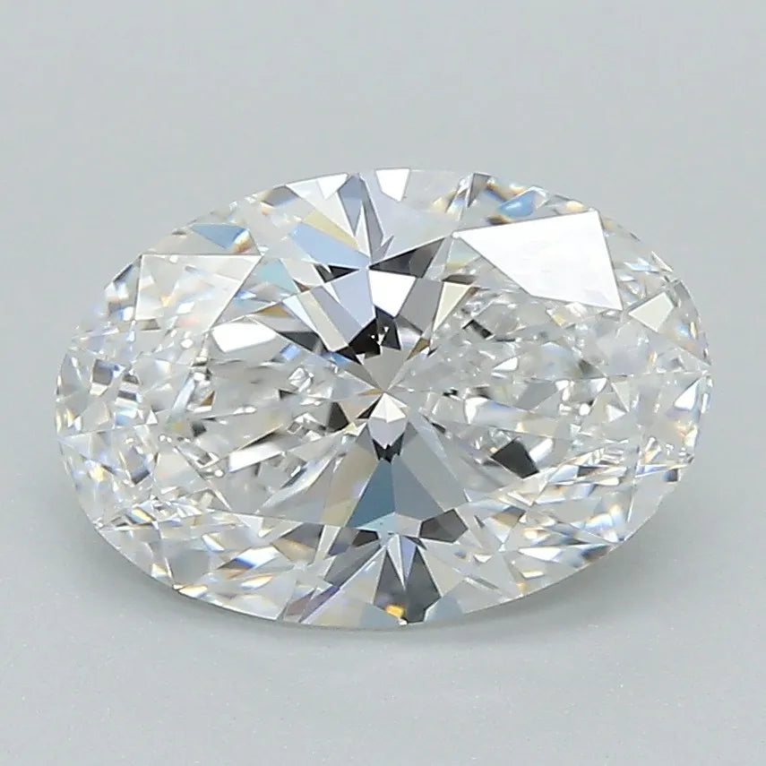 2.56ct Oval Lab Grown Diamond (Colour G, Clarity VS1, IGI Certified)