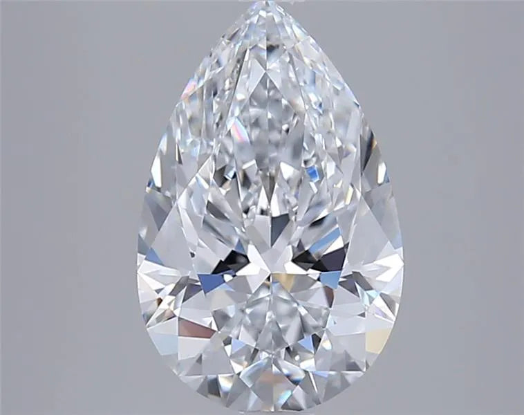 2.56ct Pear Lab Grown Diamond (Colour E, Clarity VVS1, IGI Certified)