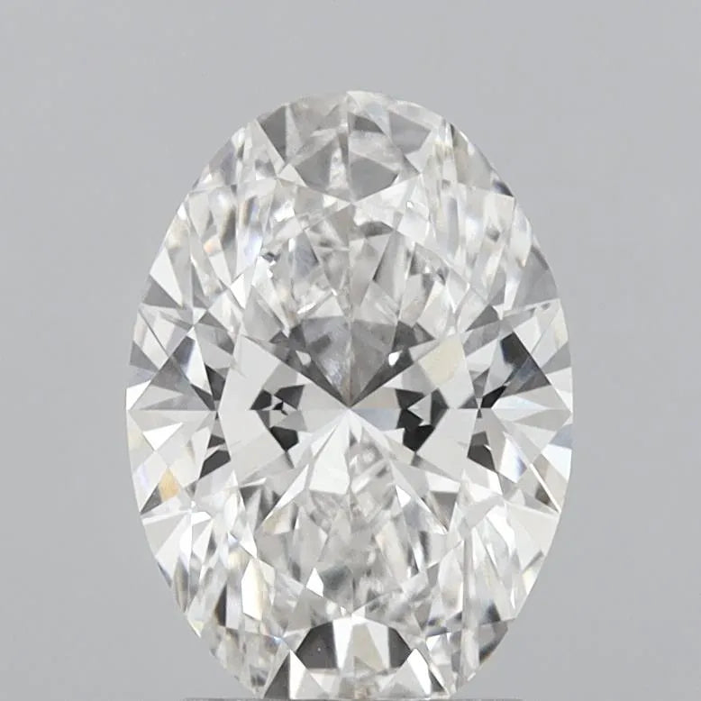 2.57ct Oval Lab Grown Diamond (Colour E, Clarity VVS2, IGI Certified)
