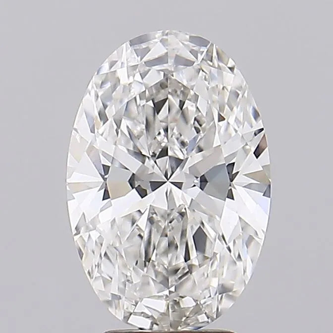 2.57ct Oval Lab Grown Diamond (Colour F, Clarity VVS2, IGI Certified)