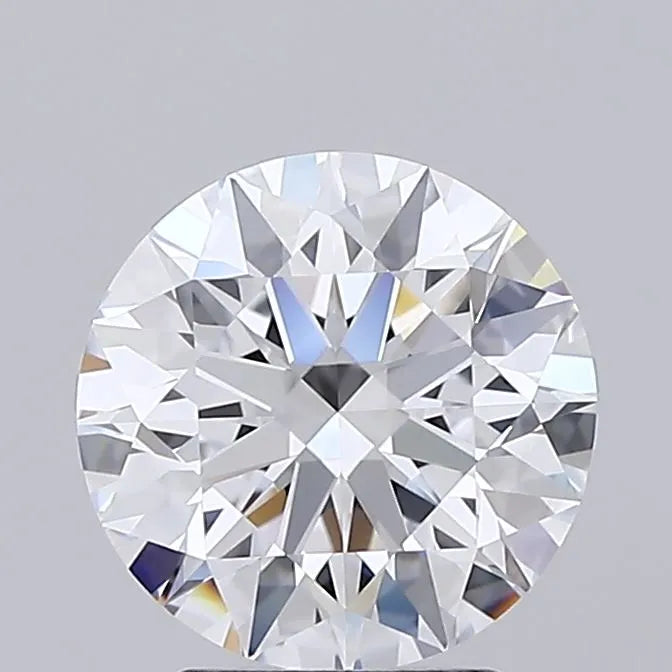 2.57ct Round Lab Grown Diamond (Colour D, Clarity IF, Cut ID, IGI Certified)