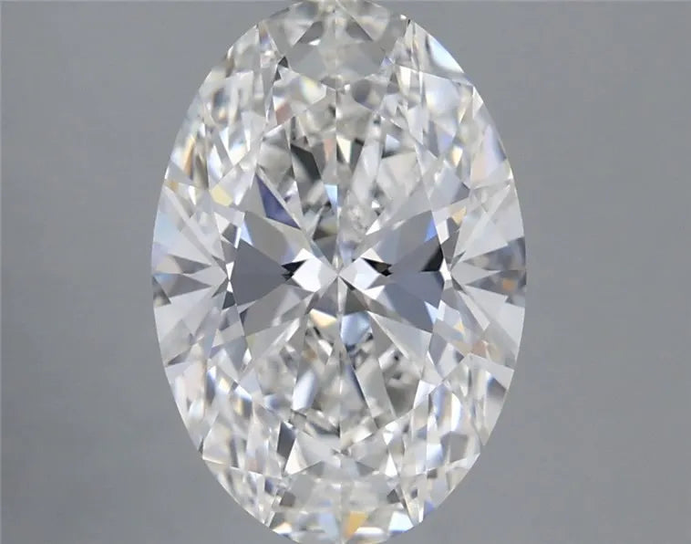 2.58ct Oval Lab Grown Diamond (Colour E, Clarity VVS2, IGI Certified)