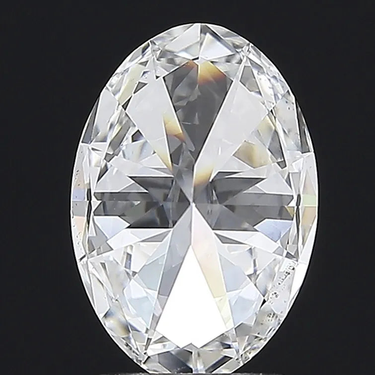 2.58ct Oval Lab Grown Diamond (Colour E, Clarity VVS2, IGI Certified)