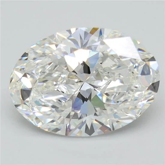2.58ct Oval Lab Grown Diamond (Colour F, Clarity IF, GIA Certified)