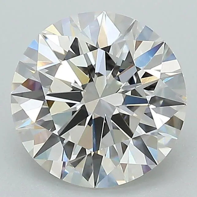 2.58ct Round Lab Grown Diamond (Colour E, Clarity VVS1, Cut ID, IGI Certified)