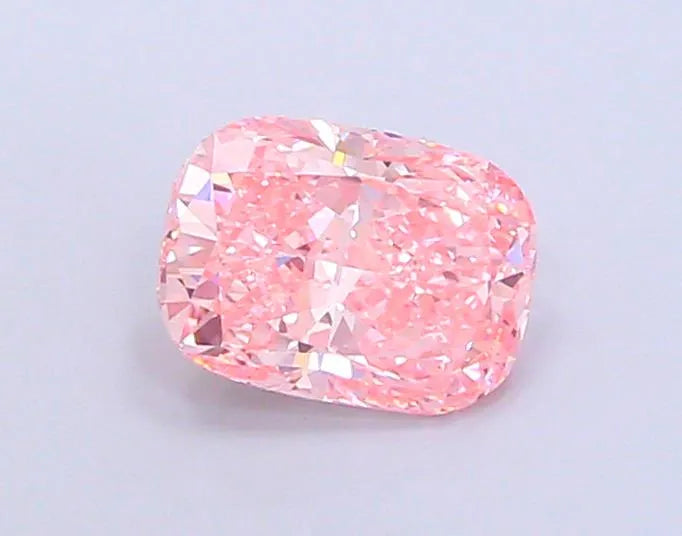 2.59ct Cushion modified Lab Grown Diamond (Colour Fancy Vivid Pink, Clarity VVS2, IGI Certified)