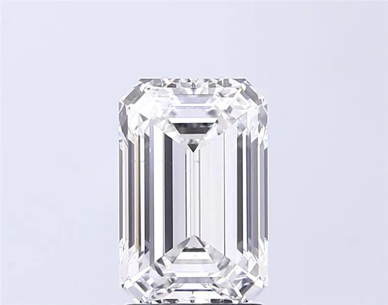 2.60ct Emerald Lab Grown Diamond (Colour D, Clarity VS1, IGI Certified)