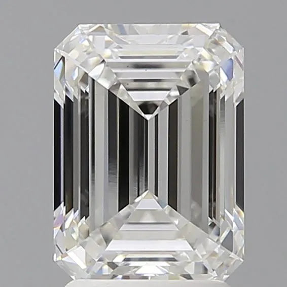 2.60ct Emerald Lab Grown Diamond (Colour E, Clarity VVS2, IGI Certified)