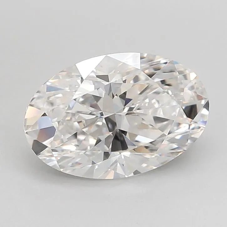2.60ct Oval Lab Grown Diamond (Colour D, Clarity VVS1, IGI Certified)