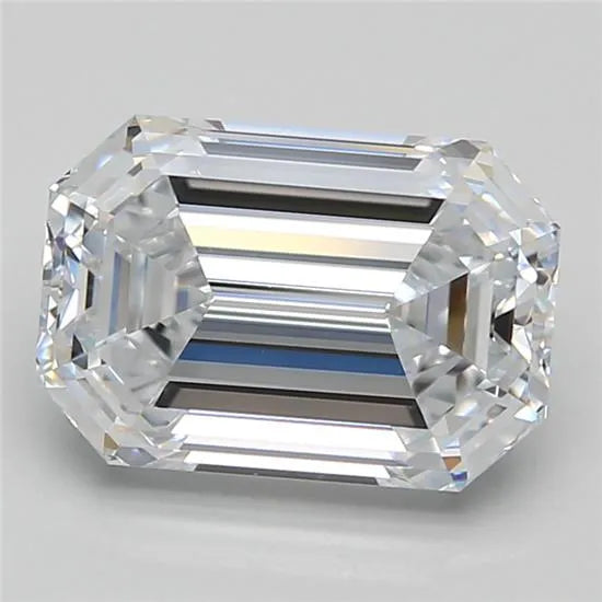 2.61ct Emerald Lab Grown Diamond (Colour D, Clarity VVS2, GIA Certified)
