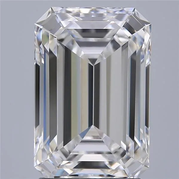 2.62ct Emerald Lab Grown Diamond (Colour E, Clarity VVS2, IGI Certified)