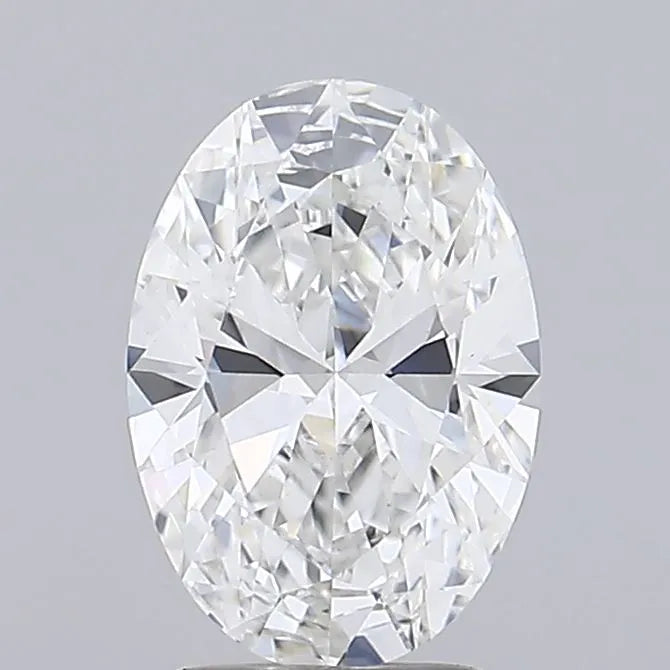 2.65ct Oval Lab Grown Diamond (Colour E, Clarity VVS2, IGI Certified)