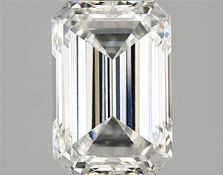 2.67ct Emerald Lab Grown Diamond (Colour F, Clarity VVS2, IGI Certified)