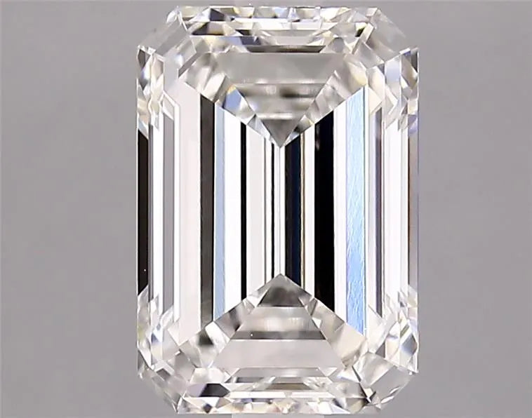 2.68ct Emerald Lab Grown Diamond (Colour F, Clarity VVS2, IGI Certified)