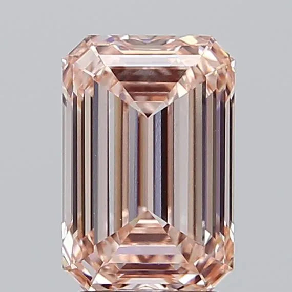 2.70ct Emerald Lab Grown Diamond (Colour Fancy Intense Pink, Clarity VVS2, IGI Certified)