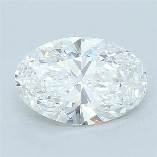 2.70ct Oval Lab Grown Diamond (Colour D, Clarity VS1, IGI Certified)
