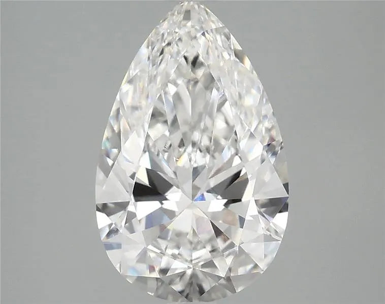 2.72ct Pear Lab Grown Diamond (Colour E, Clarity VVS2, IGI Certified)