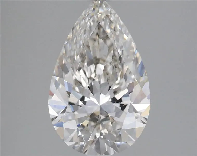 2.73ct Pear Lab Grown Diamond (Colour G, Clarity VVS2, IGI Certified)