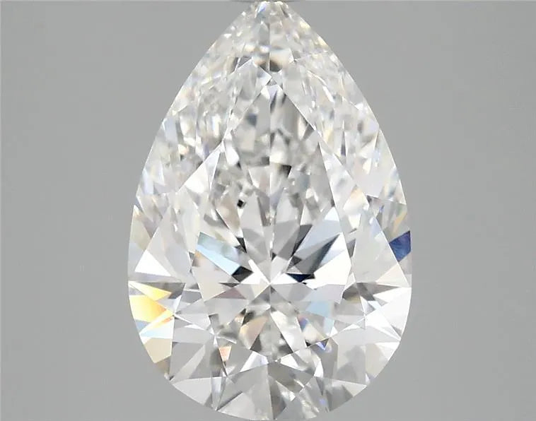 2.75ct Pear Lab Grown Diamond (Colour E, Clarity VVS2, IGI Certified)