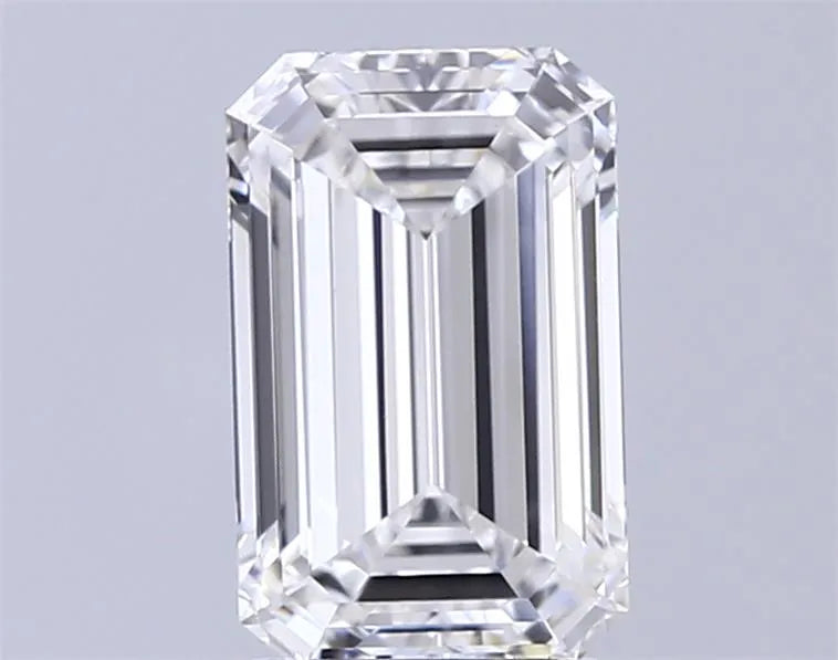 2.76ct Emerald Lab Grown Diamond (Colour E, Clarity VVS2, IGI Certified)
