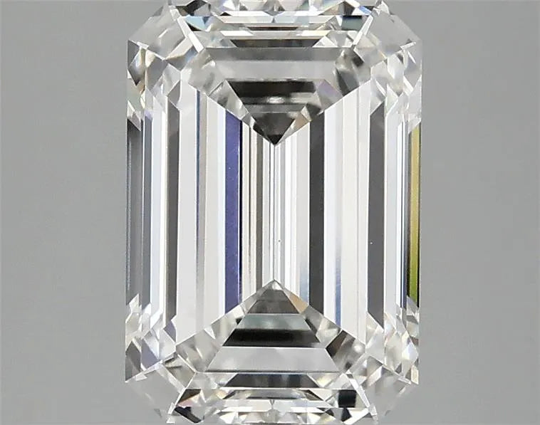 2.79ct Emerald Lab Grown Diamond (Colour F, Clarity VVS2, IGI Certified)