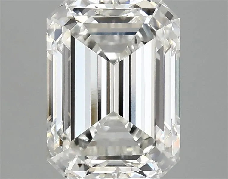 2.79ct Emerald Lab Grown Diamond (Colour G, Clarity VVS2, IGI Certified)