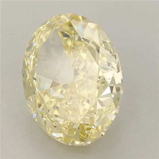2.80ct Oval Lab Grown Diamond (Colour Fancy Intense Yellow, Clarity VVS2, IGI Certified)