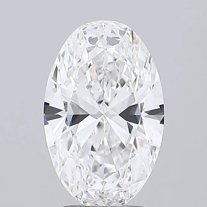 2.81ct Oval Lab Grown Diamond (Colour D, Clarity VS1, IGI Certified)