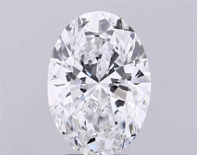 2.81ct Oval Lab Grown Diamond (Colour D, Clarity VVS1, IGI Certified)