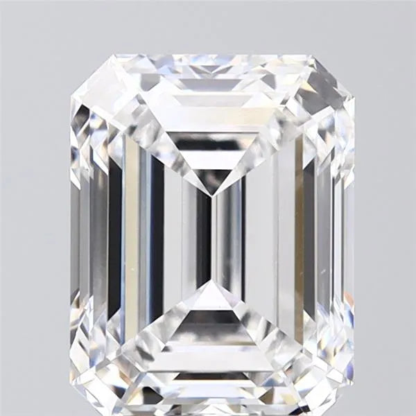 2.83ct Emerald Lab Grown Diamond (Colour D, Clarity VS1, IGI Certified)