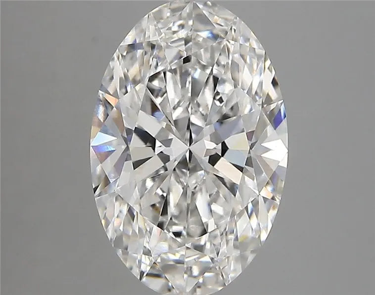 2.85ct Oval Lab Grown Diamond (Colour F, Clarity VVS1, IGI Certified)