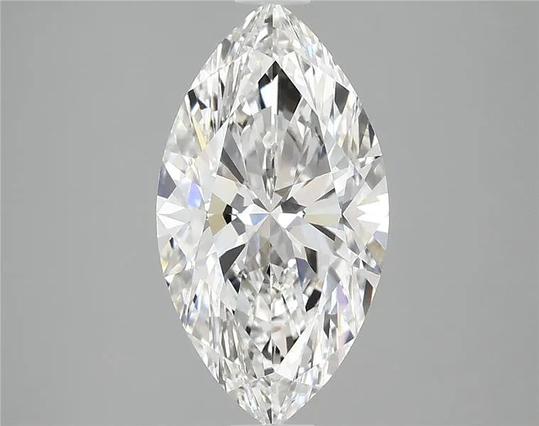 2.86ct Marquise Lab Grown Diamond (Colour E, Clarity VVS2, IGI Certified)