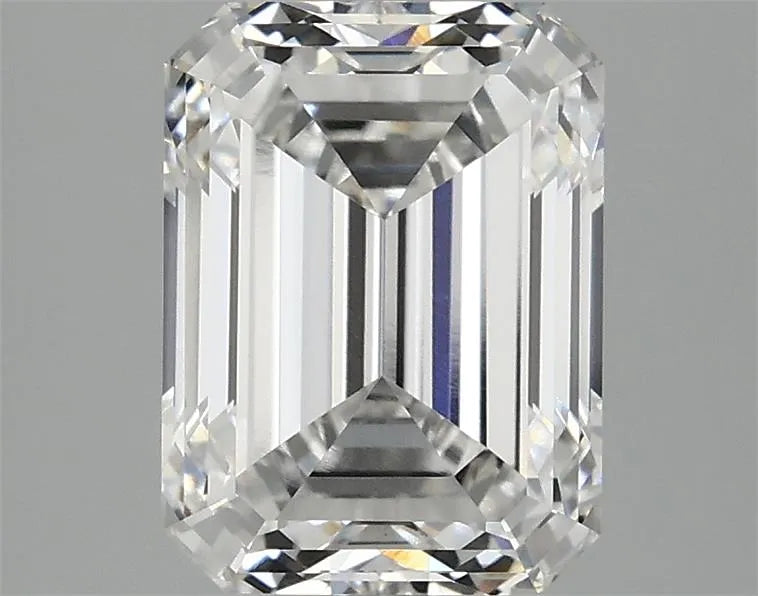 2.87ct Emerald Lab Grown Diamond (Colour E, Clarity VVS2, IGI Certified)