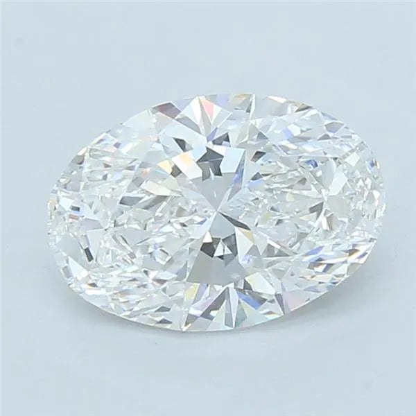 2.87ct Oval Lab Grown Diamond (Colour E, Clarity VVS2, IGI Certified)
