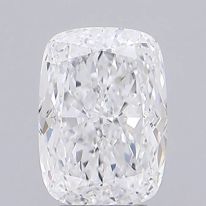 2.88ct Cushion modified Lab Grown Diamond (Colour D, Clarity VVS2, IGI Certified)