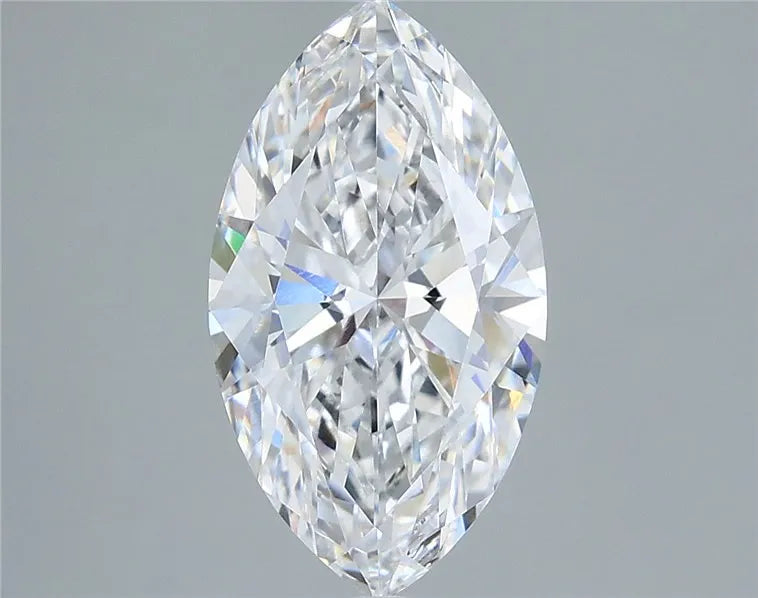 2.89ct Marquise Lab Grown Diamond (Colour D, Clarity VVS2, IGI Certified)