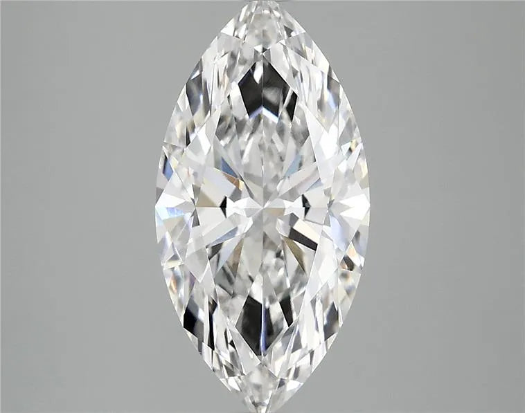 2.92ct Marquise Lab Grown Diamond (Colour E, Clarity VVS2, IGI Certified)