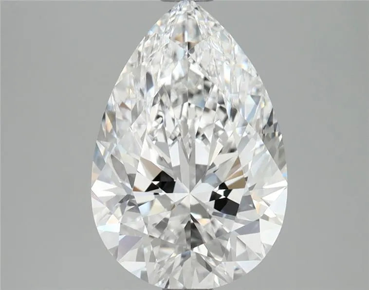 2.93ct Pear Lab Grown Diamond (Colour D, Clarity VVS2, IGI Certified)