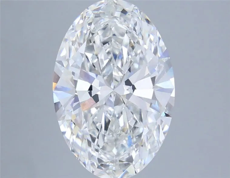 2.95ct Oval Lab Grown Diamond (Colour E, Clarity VVS2, IGI Certified)