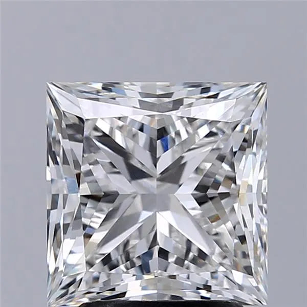 2.95ct Princess Lab Grown Diamond (Colour E, Clarity VVS1, IGI Certified)