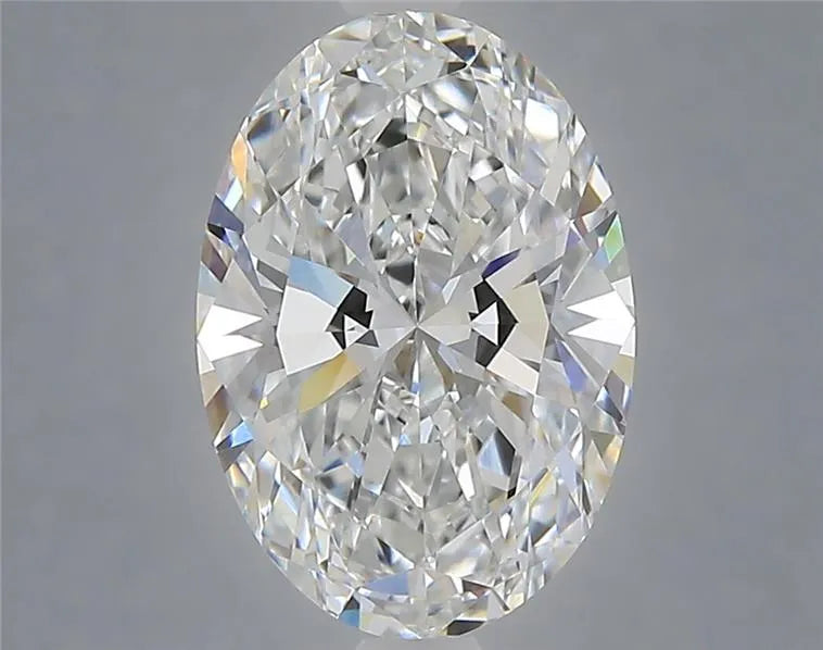 2.96ct Oval Lab Grown Diamond (Colour E, Clarity VVS2, IGI Certified)
