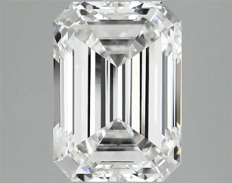 2.97ct Emerald Lab Grown Diamond (Colour E, Clarity VVS2, IGI Certified)