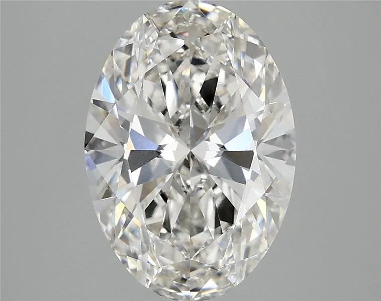 2.98ct Oval Lab Grown Diamond (Colour G, Clarity VVS2, IGI Certified)