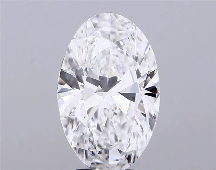 2.99ct Oval Lab Grown Diamond (Colour E, Clarity VVS2, IGI Certified)