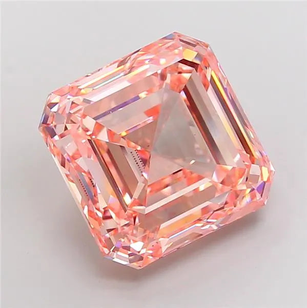 20.05ct Asscher Lab Grown Diamond (Colour Fancy Intense Pink, Clarity VS1, IGI Certified)
