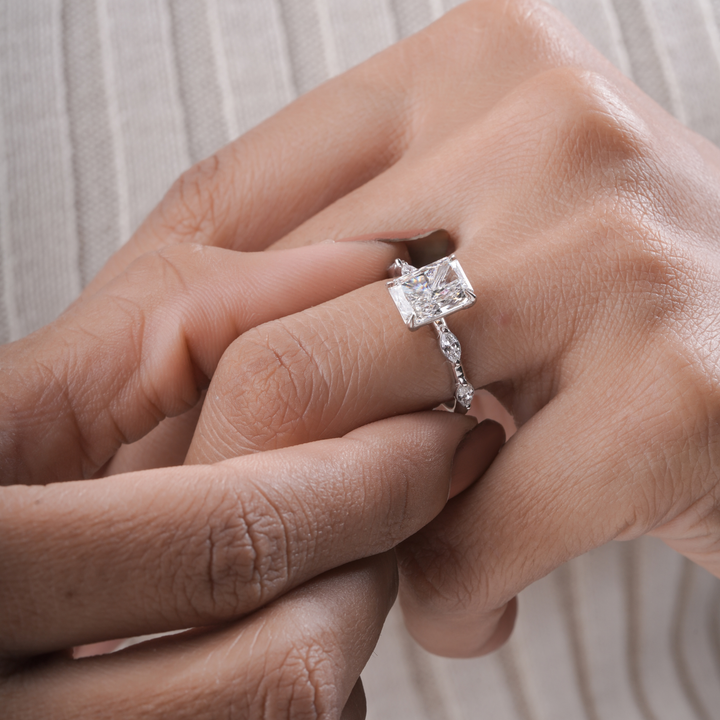 Elizabeth Marquise Accents Ring