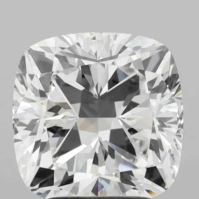 3.00ct Cushion modified Lab Grown Diamond (Colour D, Clarity VVS2, IGI Certified)