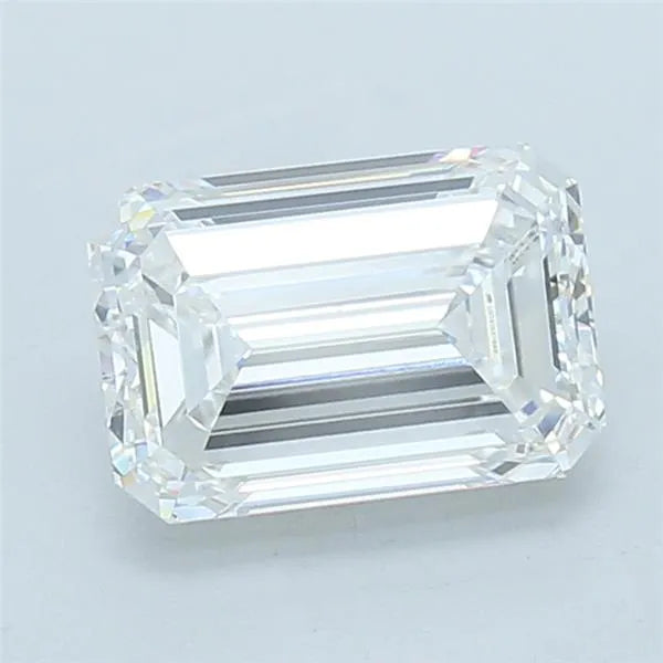 3.00ct Emerald Lab Grown Diamond (Colour D, Clarity VVS2, IGI Certified)