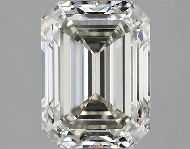 3.00ct Emerald Lab Grown Diamond (Colour G, Clarity VVS2, IGI Certified)