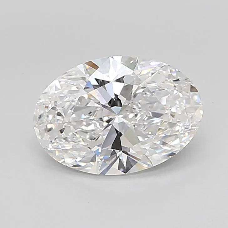 3.00ct Oval Lab Grown Diamond (Colour D, Clarity IF, Cut EX, IGI Certified)